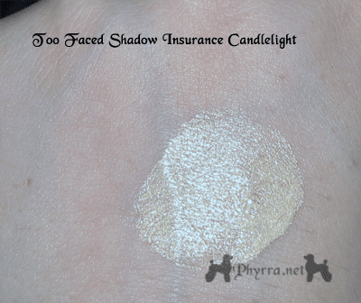 candlelight Too Faced Shadow Insurance Candlelight   Review