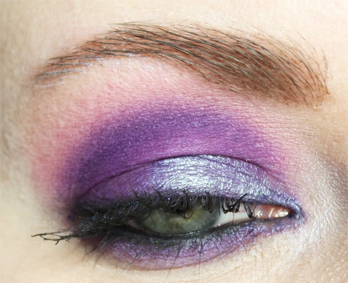 Purple Duochrome Dome Shape Makeup Tutorial for Hooded Eyes