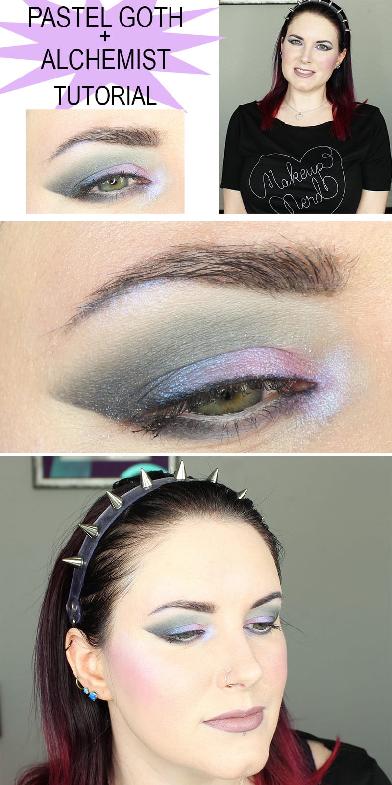 Purple Goth Makeup Ideas