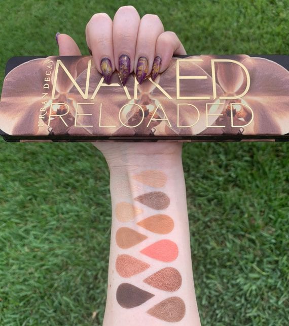 Urban Decay Naked Reloaded Palette Review And Swatches On Fair Skin