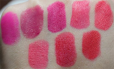 Top Bright MAC Lipstick Swatches