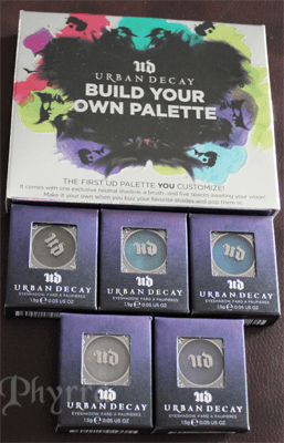 Urban Decay Build Your Own Palette & New Shadows! Swatches & Review
