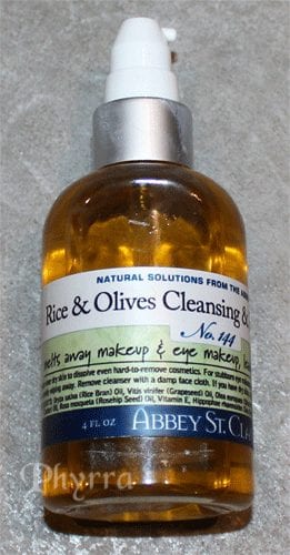 Abbey St. Clare Rice & Olives Cleansing and Facial Serum Review