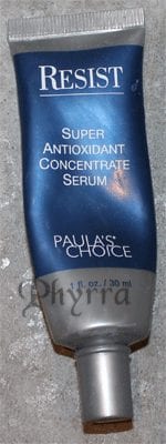 Paula’s Choice RESIST Super Antioxidant Concentrate Serum Review
