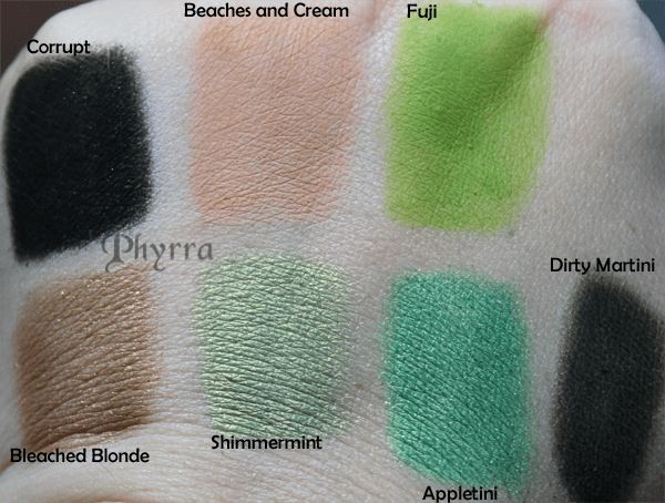 Makeup Geek Swatches