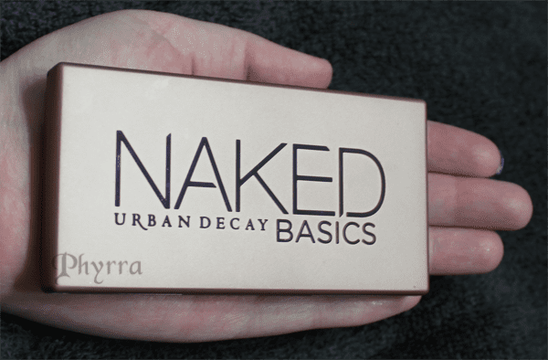 Urban Decay Naked Basics Palette Fits in my hand