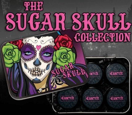 Concrete Minerals Sugar Skull Collection Review and Swatches