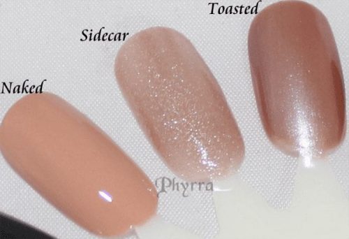 Urban Decay Naked Nail Polish Swatches and Review