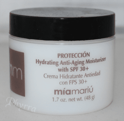 Mia Mariu Hydrating Anti-Aging Moisturizer with SPF 30+ Review