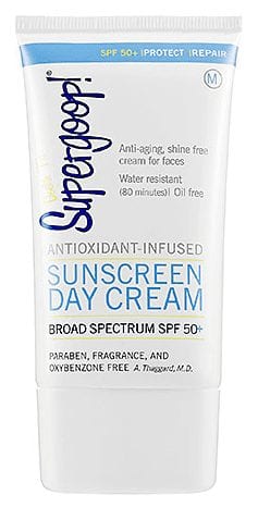 Supergoop! Antioxidant – Infused Sunscreen Day Cream Broad Spectrum SPF 50+ Review