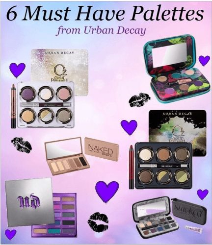 6 Must Have Palettes from Urban Decay