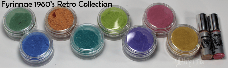 Fyrinnae 1960s Retro Collection Review and Swatches