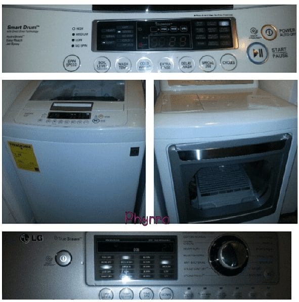 New LG Washer and Dryer