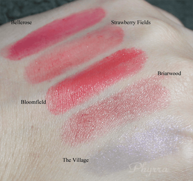 Silk Naturals Hot in the City 2013 Cream Blushes and Lip Products Review and Swatches