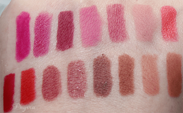 Urban Decay 24/7 Glide-On Lip Pencils Review and Swatches