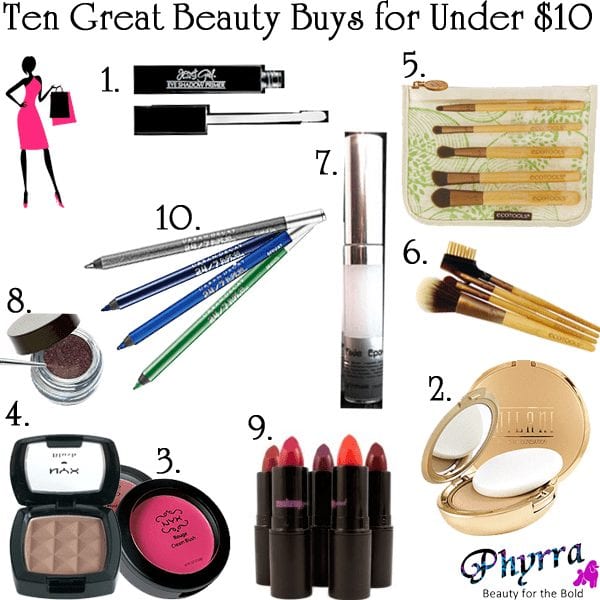 Ten Great Beauty Buys for Under $10