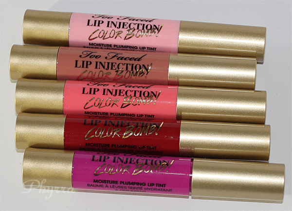 Too Faced Lip Injection Color Bomb! Moisture Plumping Lip Tint Review