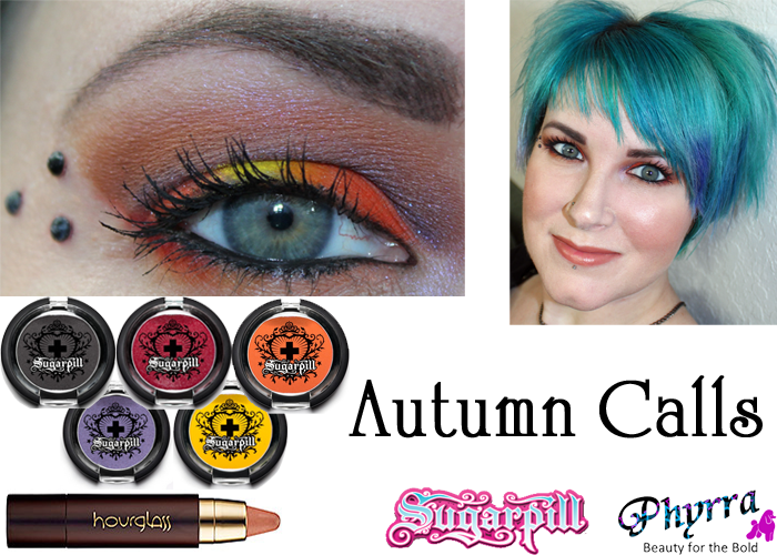 Sugarpill Orange Purple Yellow tutorial