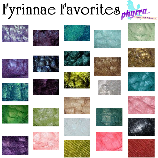 Fyrinnae Eyeshadow Favorites