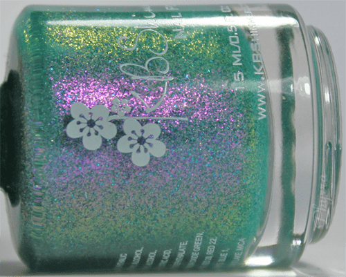 KBShimmer Teal Another Tale Bottle