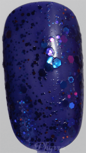 KBShimmer Excuse Me, I Blurpled Swatch