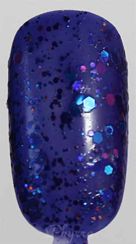 KBShimmer Excuse Me, I Blurpled Swatch