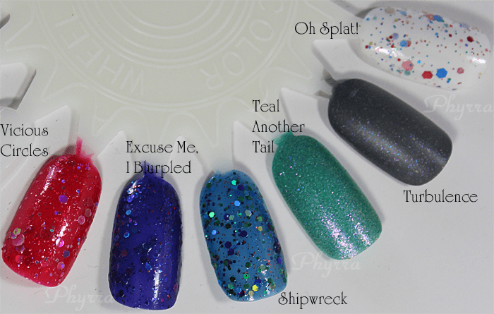 KBShimmer Fall 2013 Collection, Swatches, Review