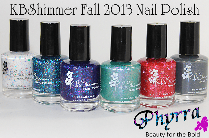 KBShimmer Fall 2013 Nail Polish Collection Review and Swatches