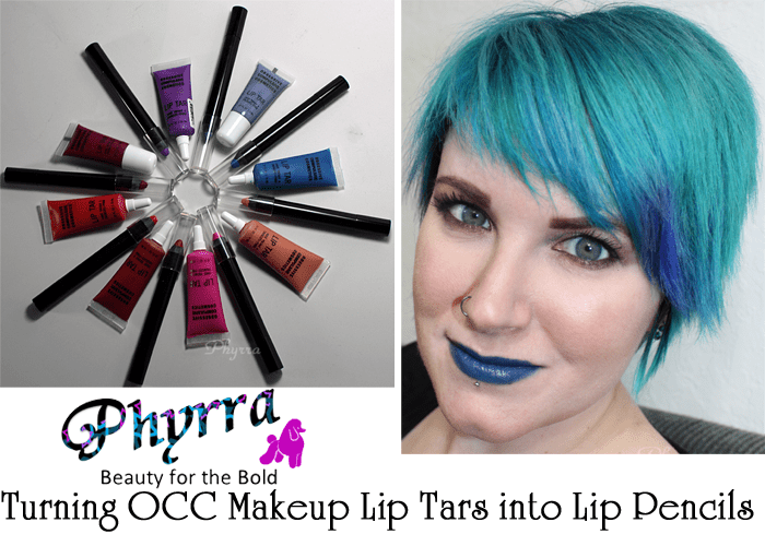 Turning OCC Makeup Lip Tars into Pencils