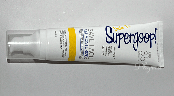 Supergoop! SPF 35+ Save Face Oil-Free AM Moisturizer Review