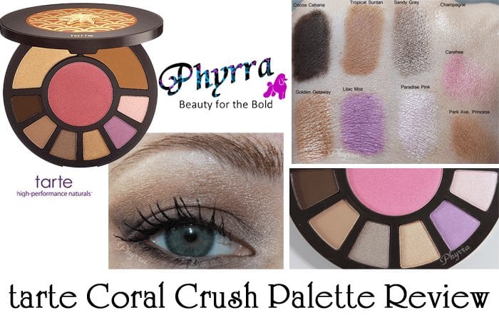 tarte Coral Crush Palette Review