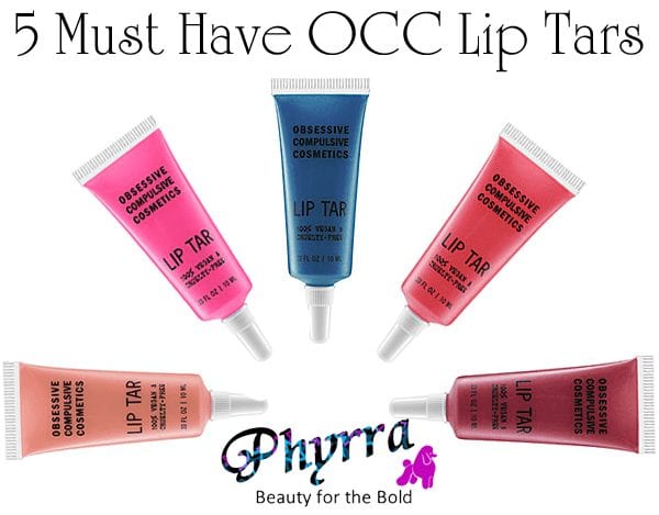 5 Must Have Obsessive Compulsive Cosmetics Lip Tars