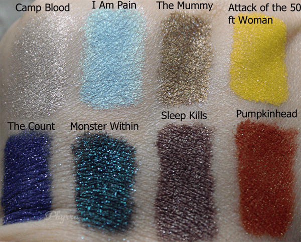 Darling Girl Oh the Horror Swatches Review