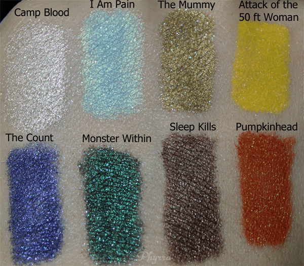 Darling Girl Oh the Horror Review Swatches