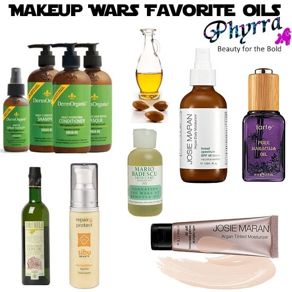 Makeup Wars Favorite Oils