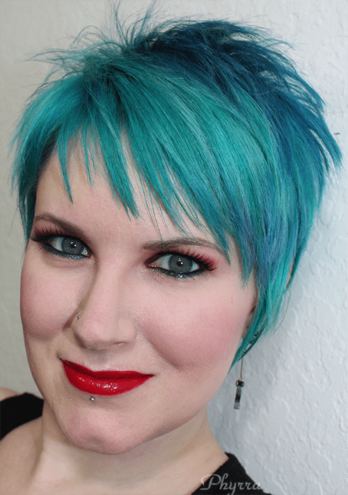 Wearing Cover FX CC Cream with setting powder. See the tutorial.