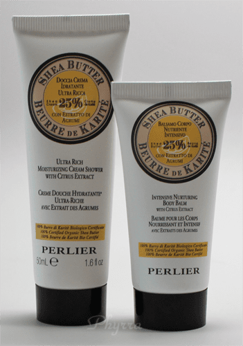 Perlier Shea Butter Shower Cream and Body Balm