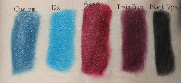 Melt Cosmetics 6six6 Swatches, Review