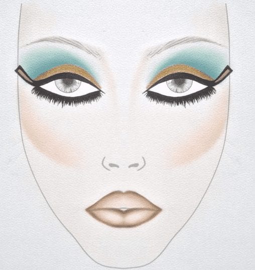 Cleopatra Makeup Tutorial from Inglot