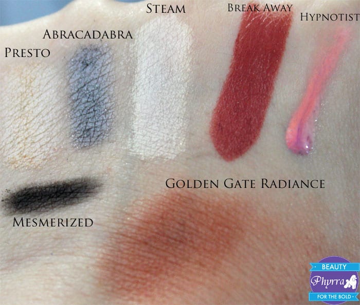 bareMinerals Crystalized Swatches, Review, Video