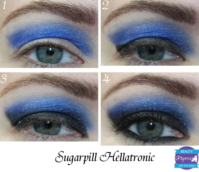 Sugarpill Hellatronic and Stella tutorial