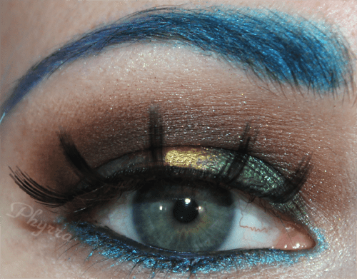 Wearing Sugarpill, Starcrushed, tarina tarantino eyeshadows