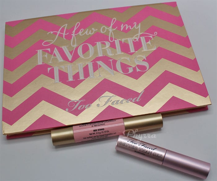 Too Faced A Few of My Favorite Things Review, Video, Swatches