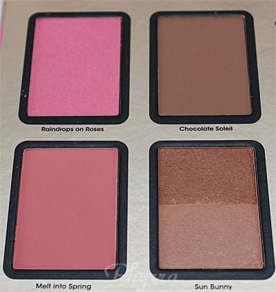 Too Faced A Few of My Favorite Things Palette, Blushes, Bronzer, Review