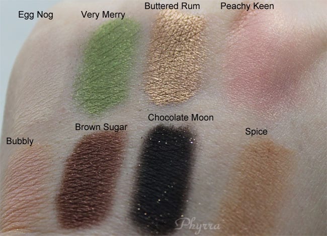 Too Faced Be Merry Palette Swatches, Review, Video