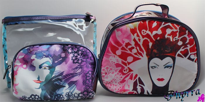 Disney Villains Maleficent and Evil Queen Makeup Bags