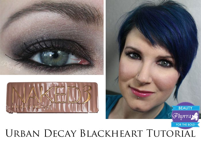 Urban Decay Black Rose Red Makeup Eyeshadow Tutorial