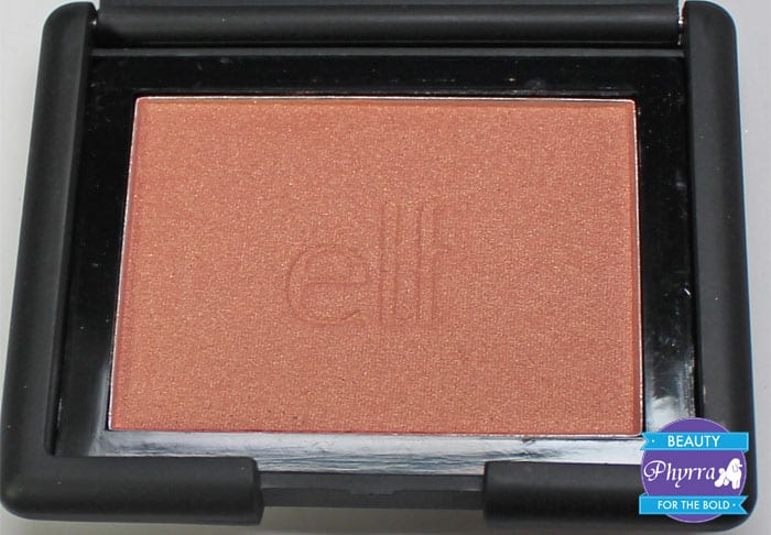 e.l.f. Studio blush in Candid Coral