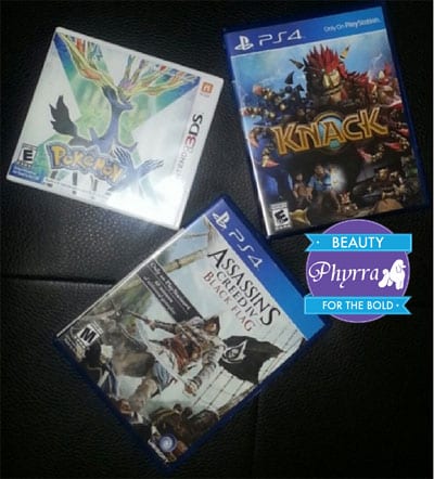My PS 4 Games & 3DS Game