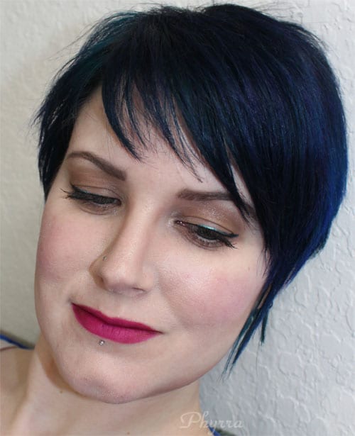 Wearing NARS Damned & Urban Decay Anarchy, and Makeup Geek Hipster